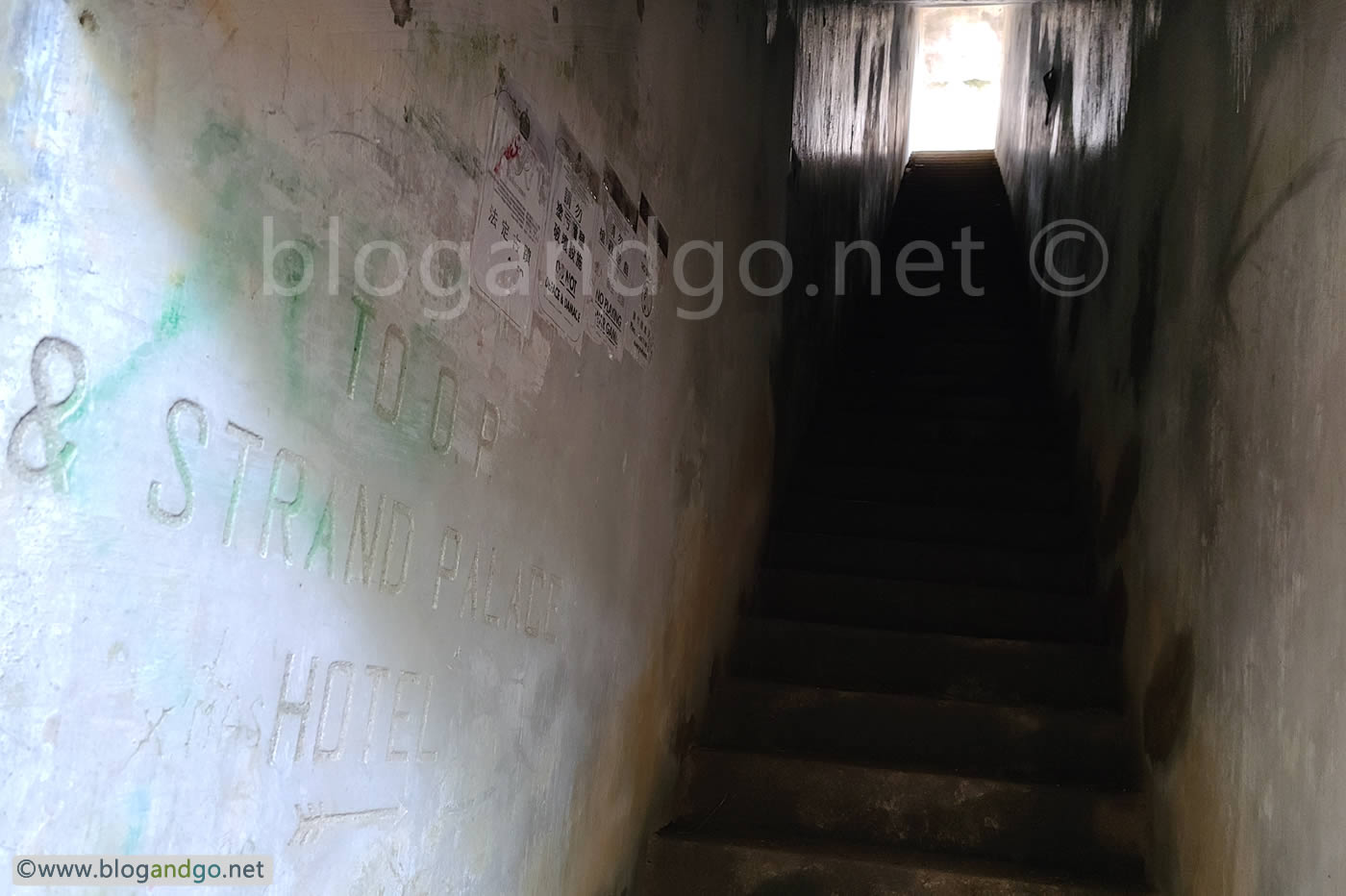 Shing Mun Redoubt - To O.P & Strand Palace Hotel